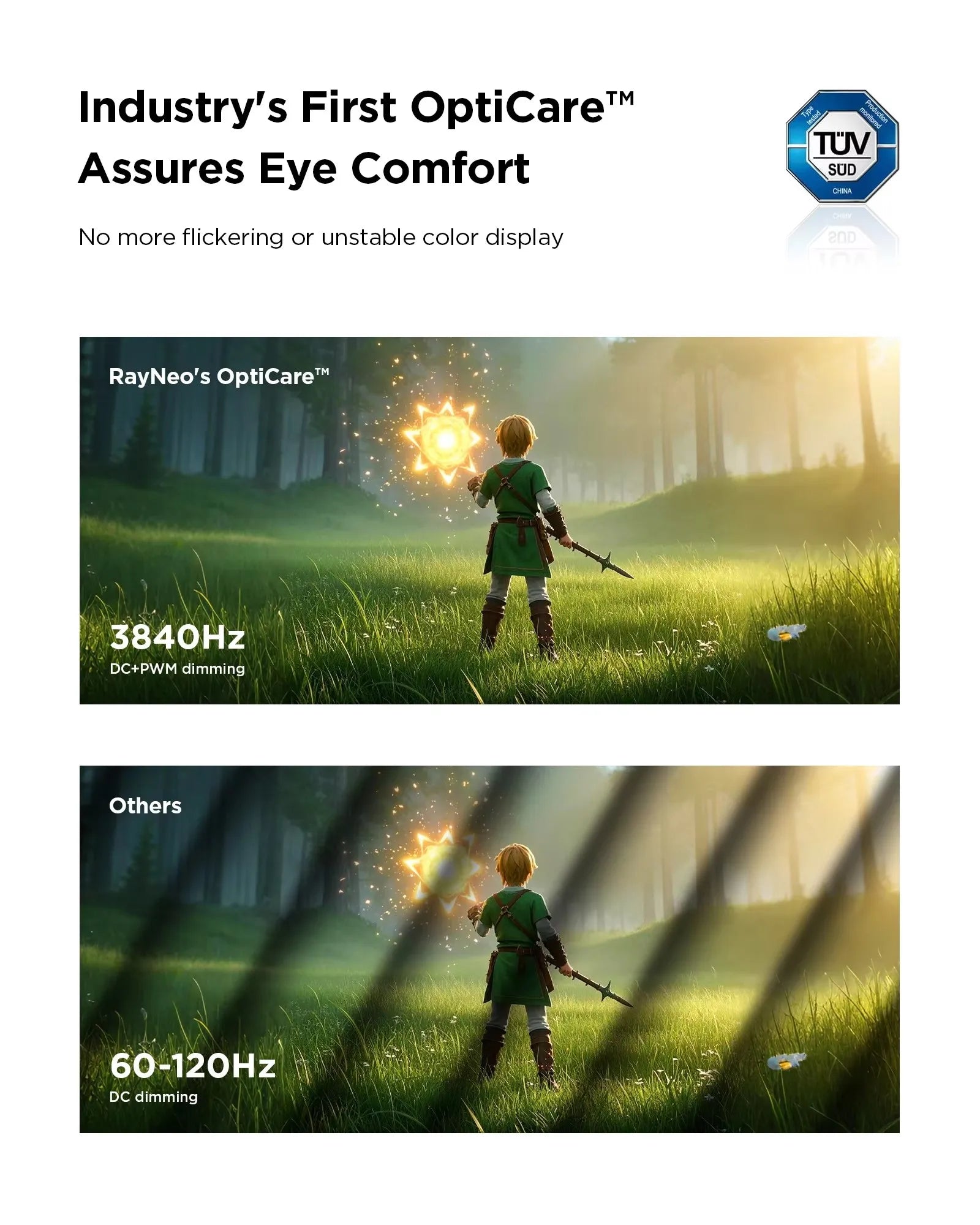 RayNeo Air 3S AR Glasses OLED 201'' Screen Display 3D HD Private Cinema Pocket TV for Mobile Phone Computer PS 5 Game Machine